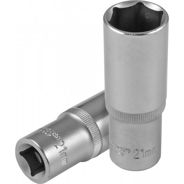Головка торцевая глубокая 1/2"DR, 21 мм Jonnesway S04HD4121