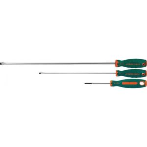 Отвертка стержневая шлицевая ANTI-SLIP GRIP, SL6.5х250 мм Jonnesway D71S6250
