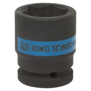 Головка торцевая ударная шестигранная 3/4″, 32 мм KING TONY 653532M