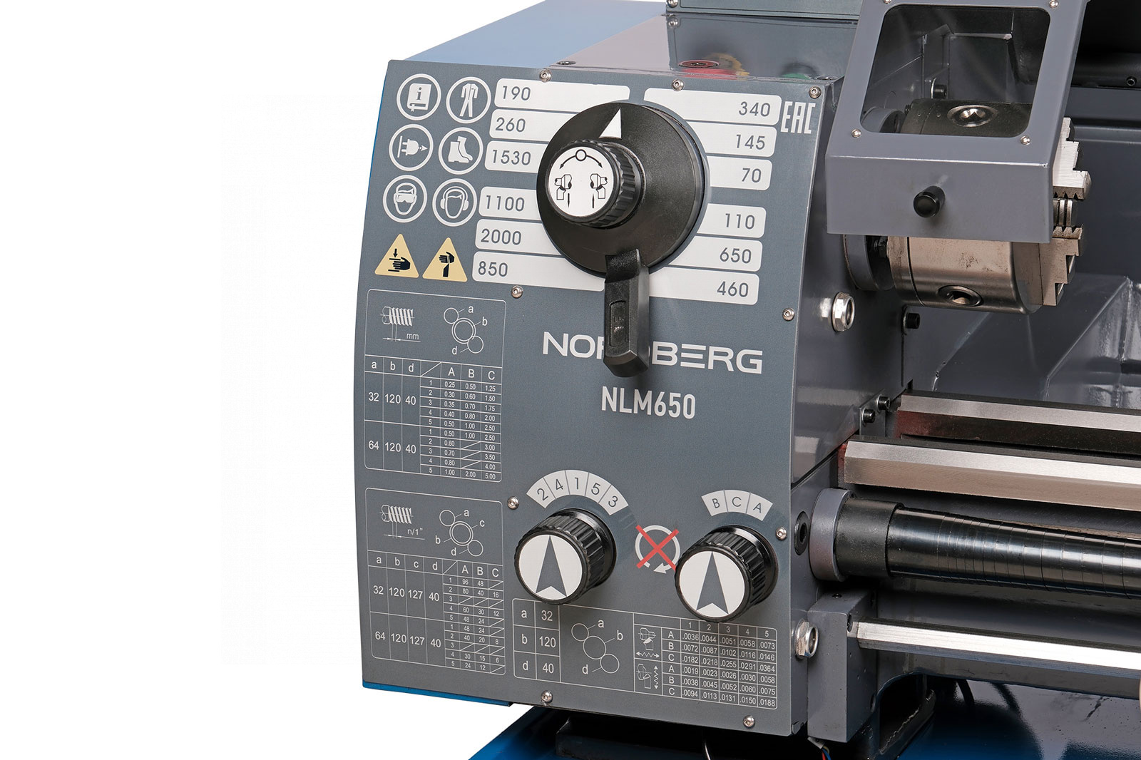 Токарный станок NORDBERG NLM650 — изображение 10