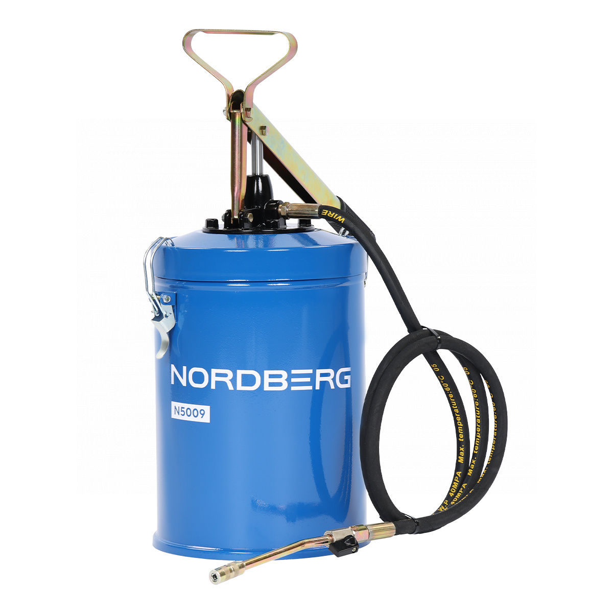 Установка для раздачи густой смазки ручная, 8 л NORDBERG N5009 — изображение 6