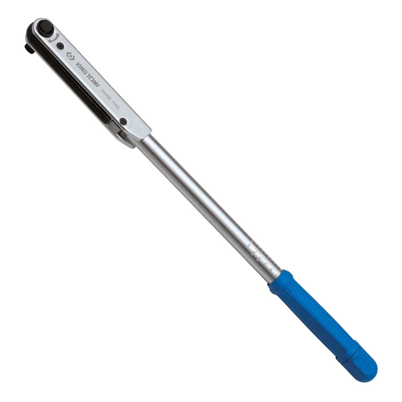 Динамометрический ключ 1/2", 25-135 Нм, "INDUSTRIAL", для левой и правой резьбы, кейс KING TONY 3446E-1HG
