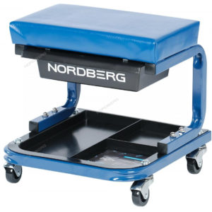 Сиденье ремонтное на колесах с выдвижным ящиком NORDBERG N30S1