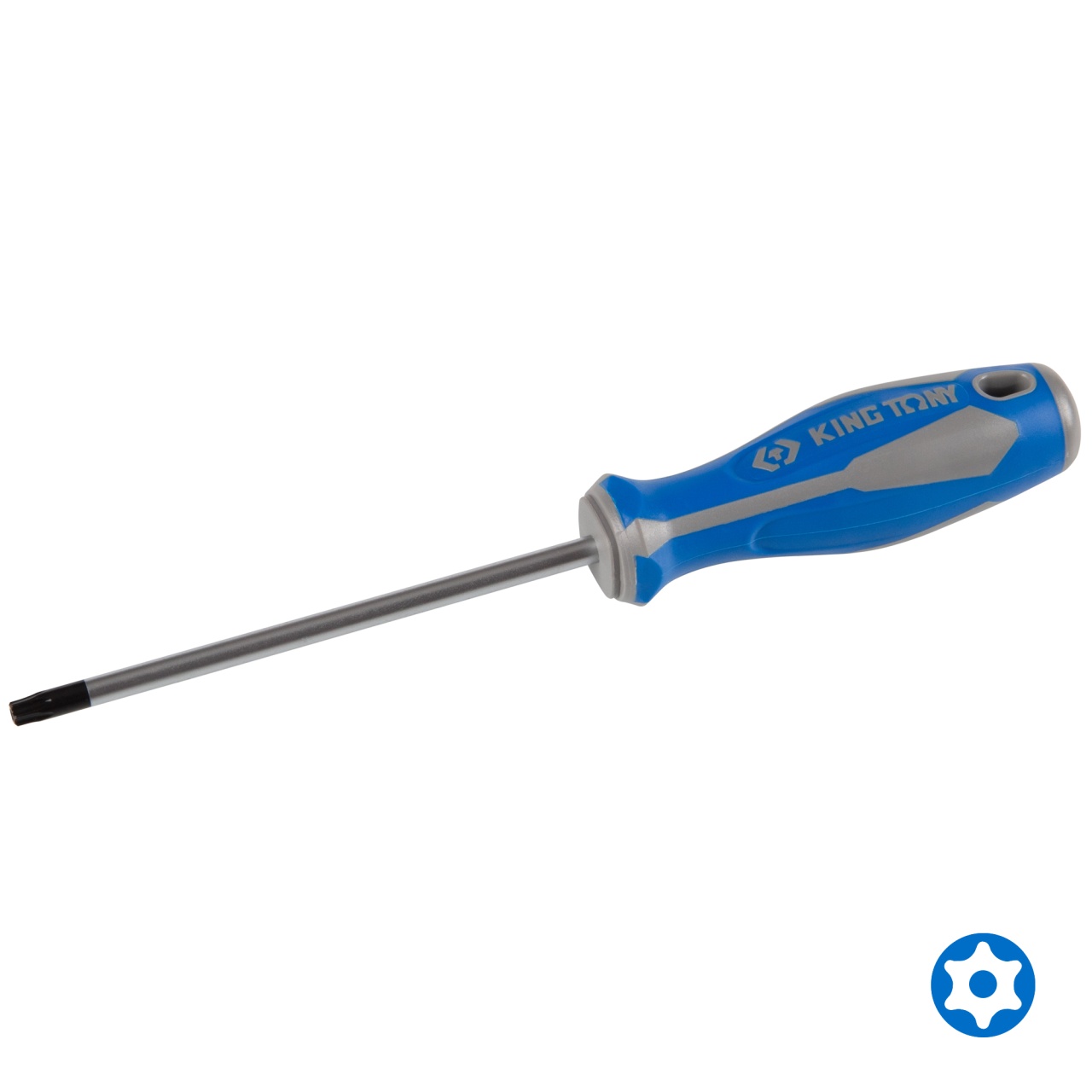 Отвертка Torx Т30H, 125 мм, с отверстием KING TONY 14273005