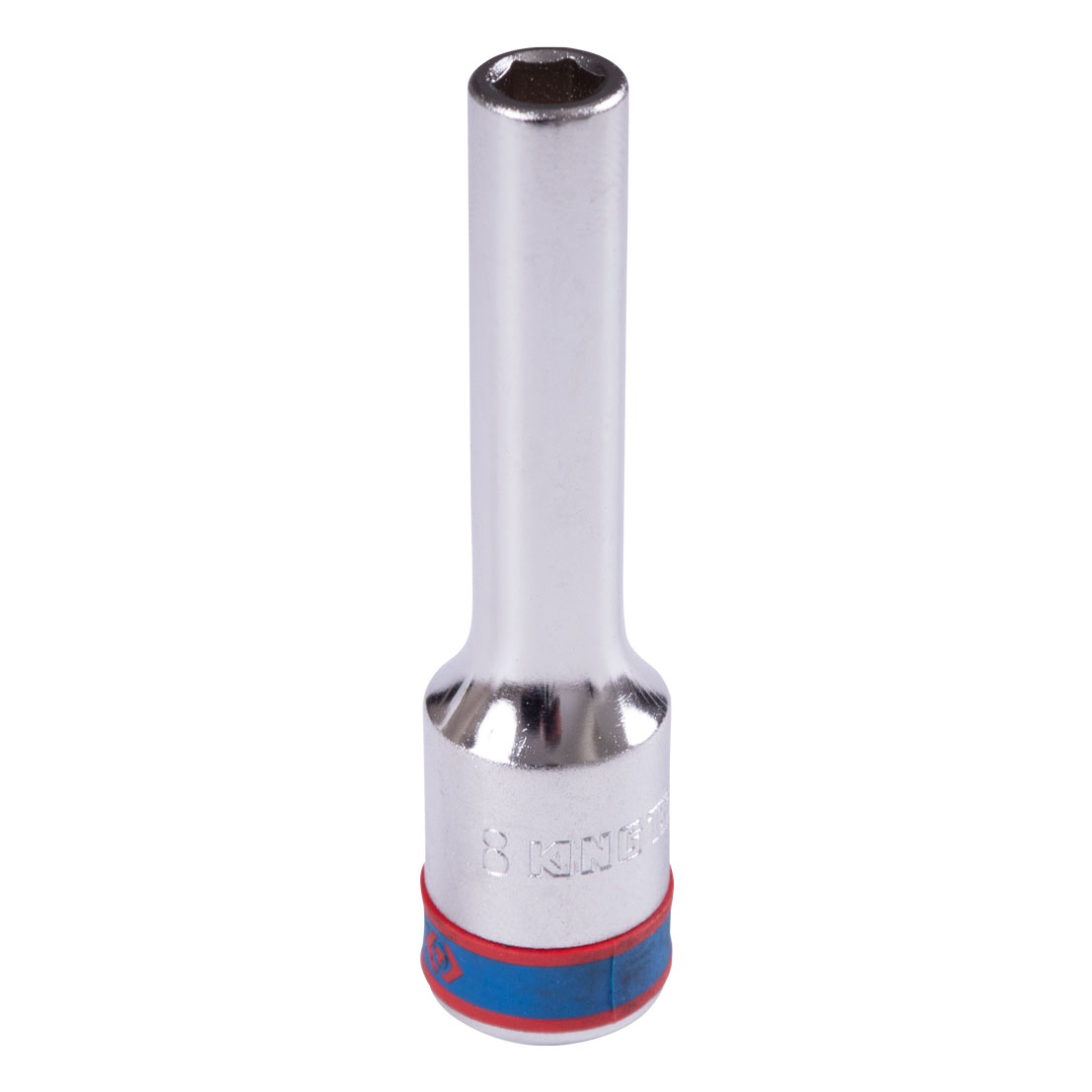 Головка торцевая глубокая шестигранная 1/2", 8 мм KING TONY 424508M