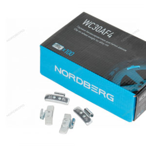 Грузики балансировочные для литых дисков Fe 30 г, 100 шт. NORDBERG WC30AF4