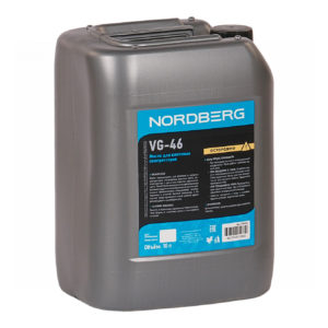 Масло компрессорное VG-46, 10 л NORDBERG NHA46S