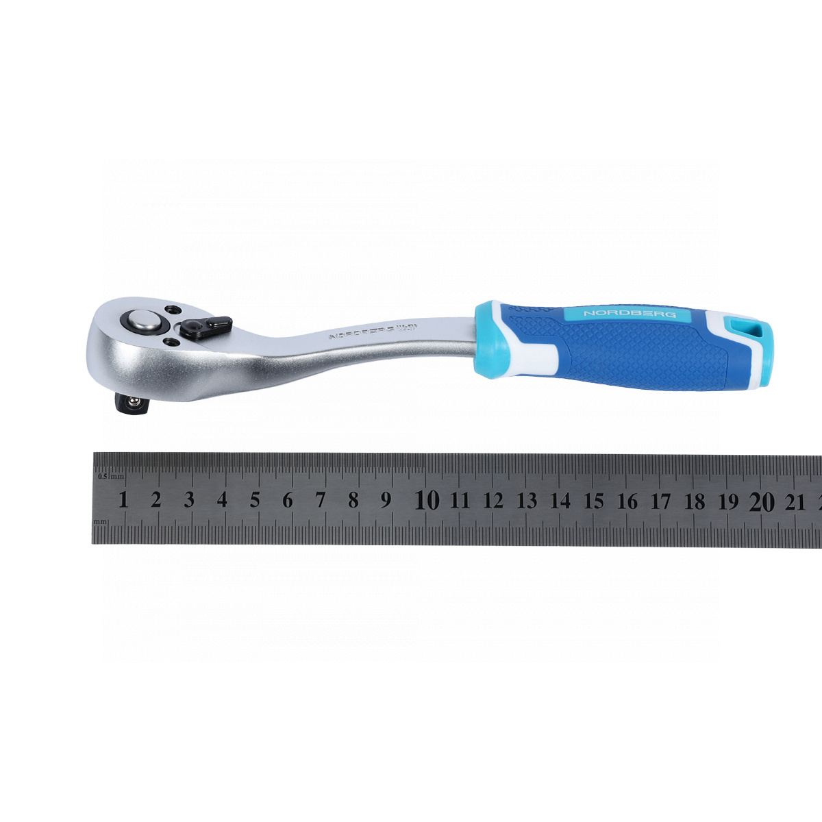Трещотка 3/8", 72 зубца, с флажковым переключением NORDBERG 235-708 — изображение 18