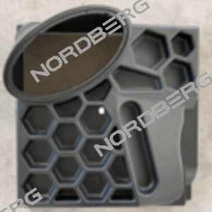 Крышка балансировочного станка пластиковая для 4523N, 4523N1 NORDBERG 4523N#WEI-COV