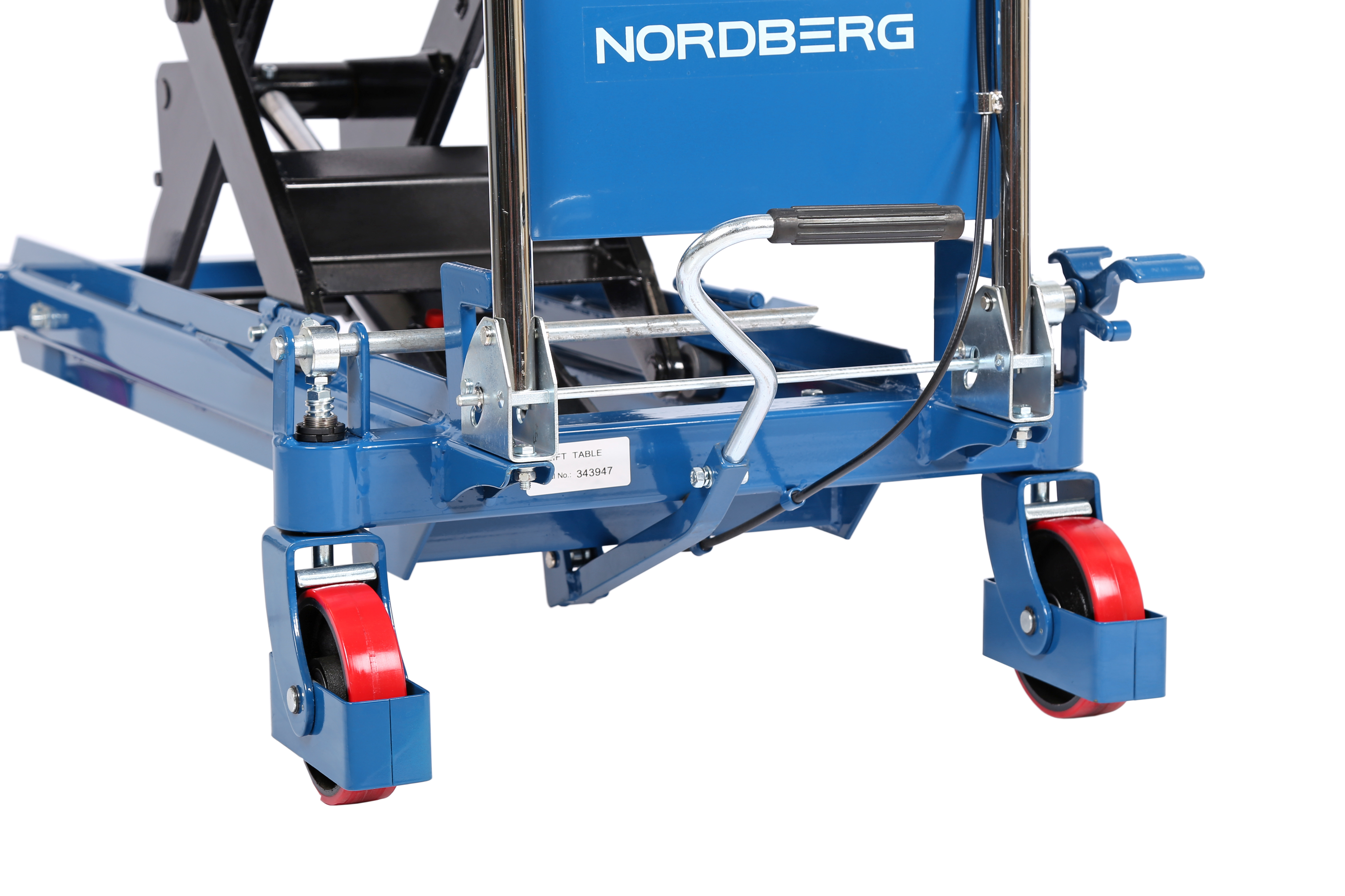 Стол подъемный гидравлический, 800 кг, двойные ножницы NORDBERG N3T800 — изображение 4