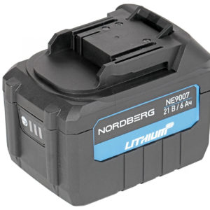 Аккумулятор Li-ion, 21 В, 6 А·ч NORDBERG NE9007