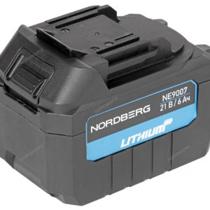 Аккумулятор Li-ion, 21 В, 6 А·ч NORDBERG NE9007