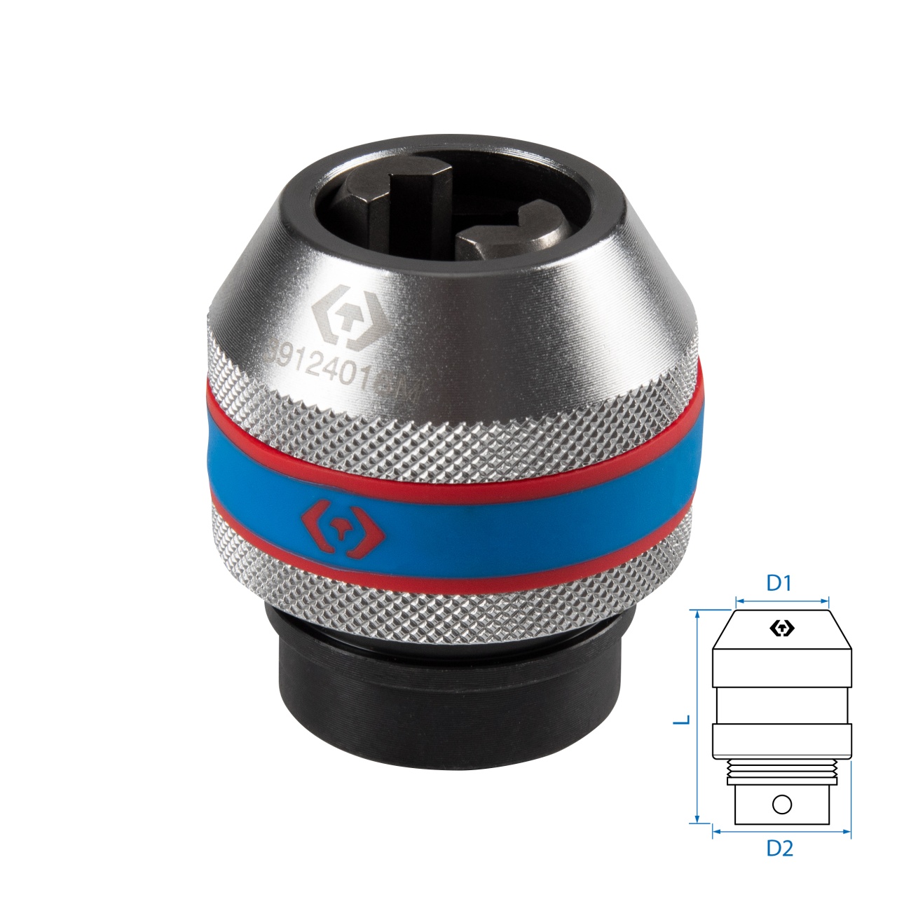 Метчикодержатель М20-М27, 1/2" KING TONY 39124016M