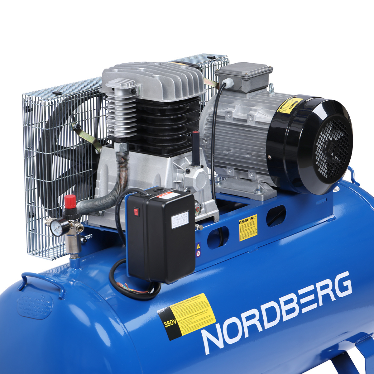 Компрессор поршневой с ременным приводом, объем 300 л NORDBERG ECO NCE300/810 — изображение 12