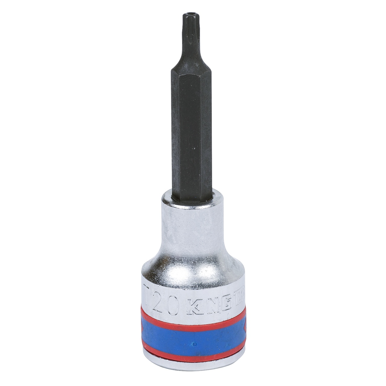 Насадка (бита) торцевая 1/2″, Torx, T20, L = 80 мм, с отверстием KING TONY 403720