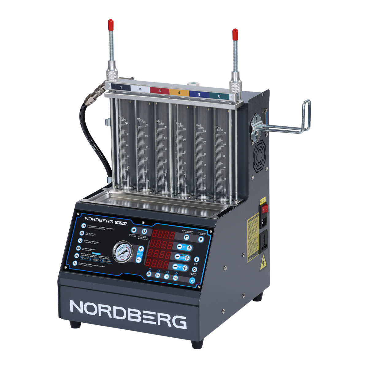 Установка для тестирования и очистки форсунок GDI и пьезо NORDBERG CMA25AB — изображение 14