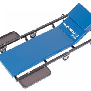 Лежак подкатной с подъемным подголовником и магнитными лотками NORDBERG N30C6