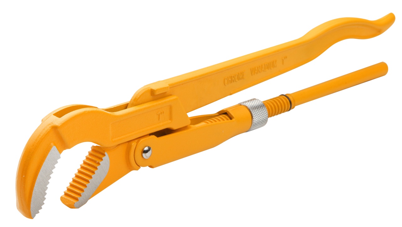 Ключ газовый с изогнутыми губками №1 1/2" TOLSEN TT10257