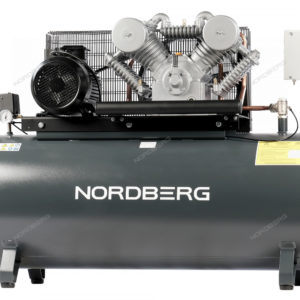 Компрессор поршневой с ременной передачей 380В, ресив. 500л, 1400л/мин NORDBERG NCP500/1400-16