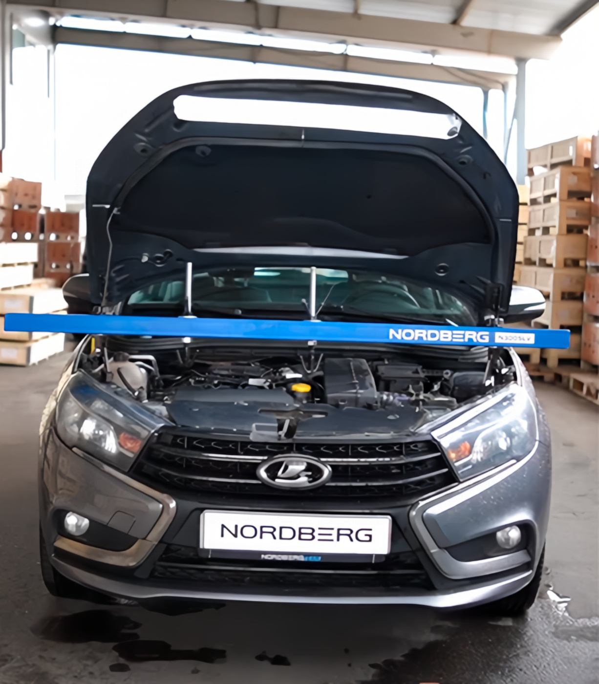 Стенд для вывешивания двигателей 500 кг, L=180 см NORDBERG N3005LV — изображение 5