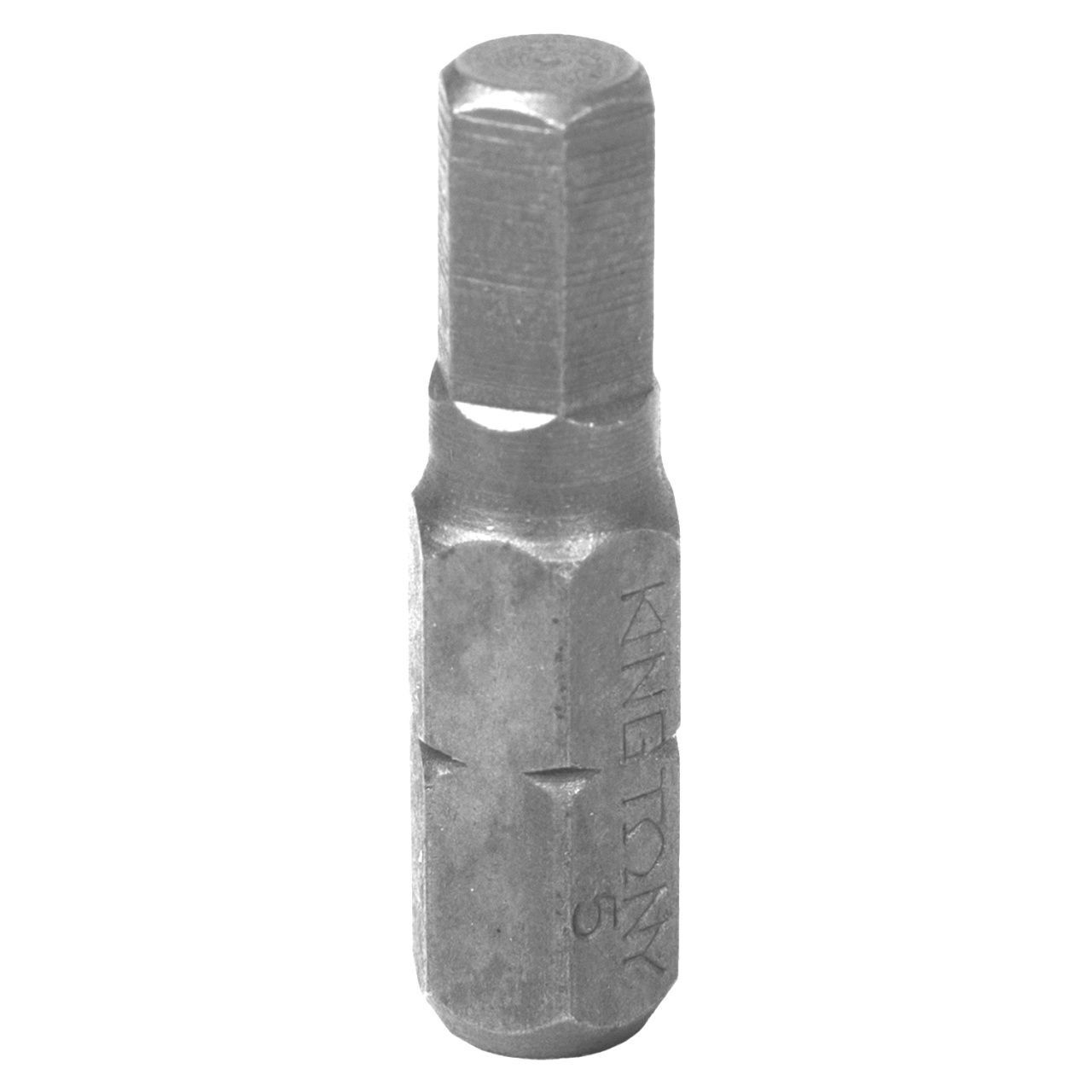 Вставка (бита) торцевая 1/4", Hex, 5 мм, 25 мм KING TONY 102505H