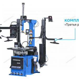 Станок шиномонтажный автомат, инверторный, стол с накладками, 220 В, синий NORDBERG 4643ID (B)