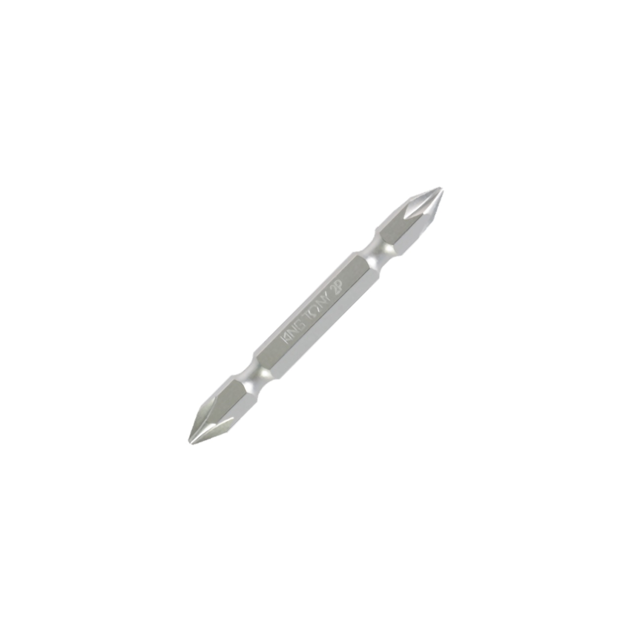 Вставка (бита) торцевая 1/4", Phillips, PH2, 45 мм, двухсторонняя, для шуруповерта KING TONY 134502P