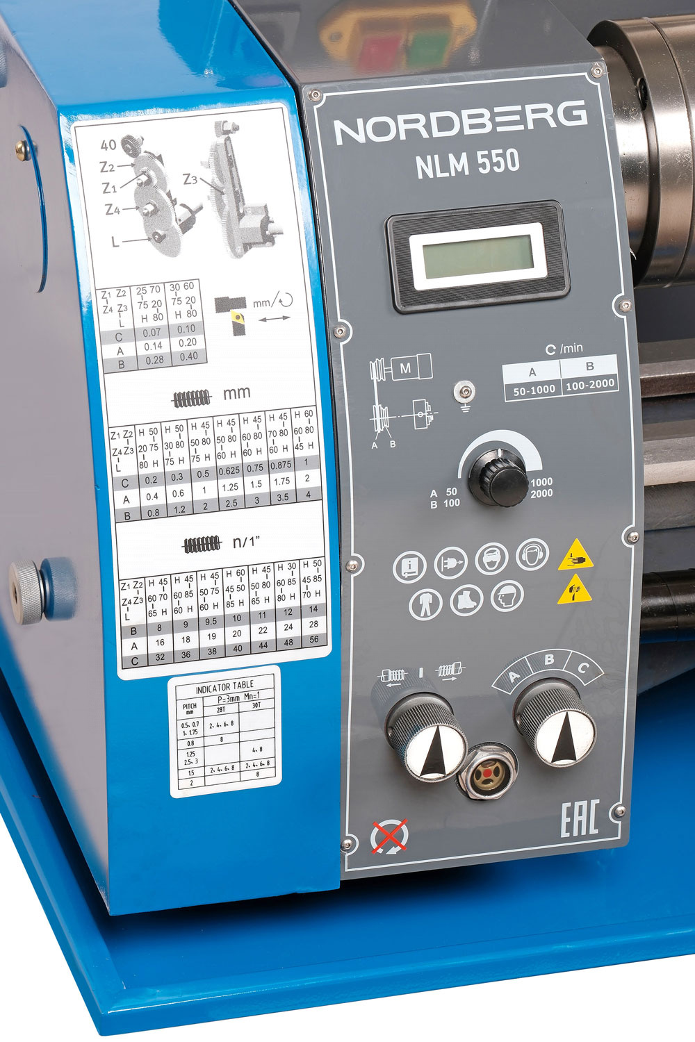 Токарный станок NORDBERG NLM550 — изображение 3