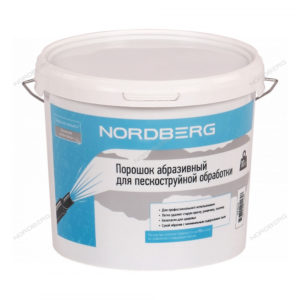 Порошок абразивный для пескоструйной обработки, фракция 0,1-0,6 NORDBERG NS16CS