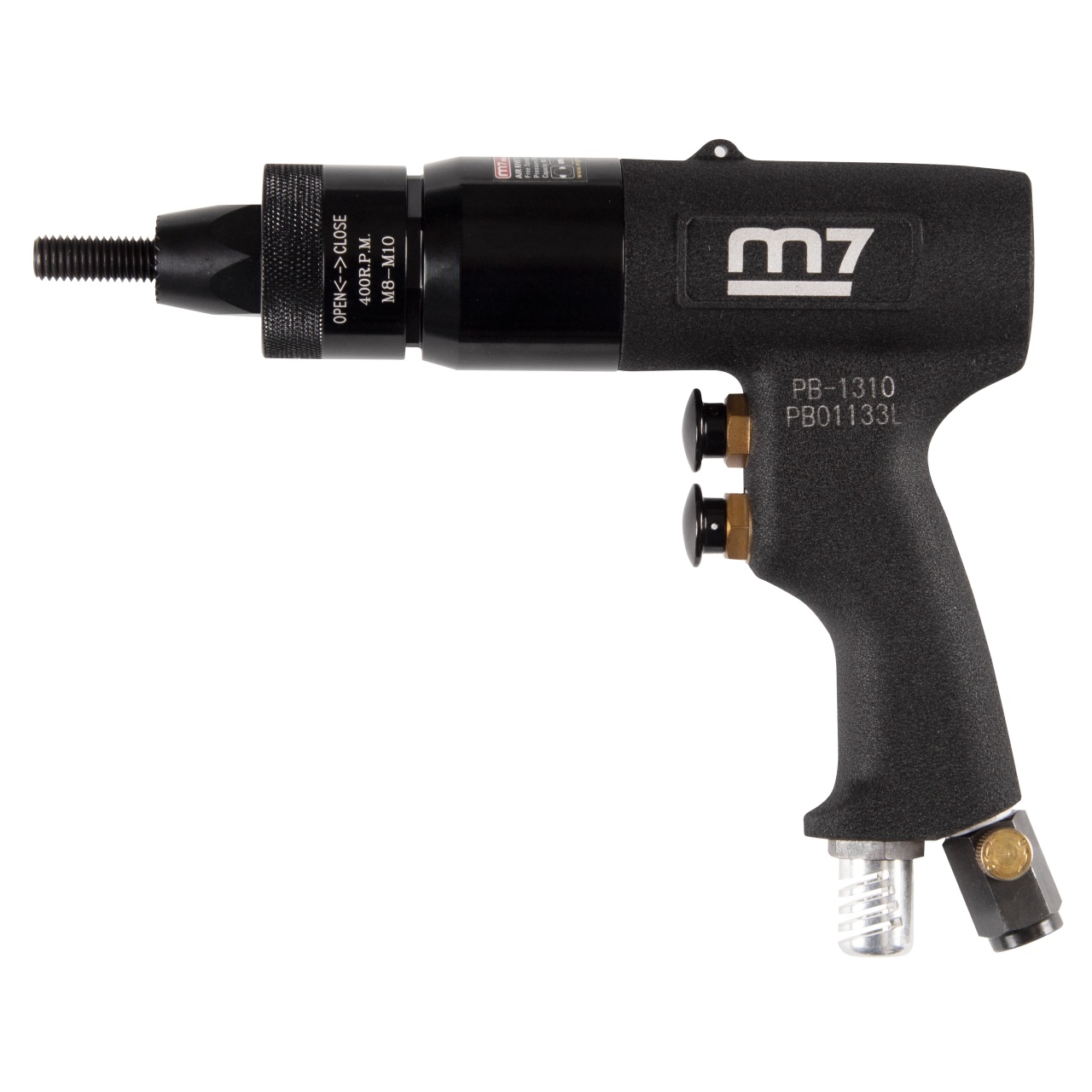 Заклепочник М8 — М10, для резьбовых заклепок, пневматический MIGHTY SEVEN PB-1310