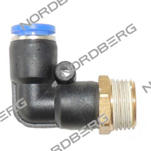 Фитинг угловой D8 3/8″ для NORDBERG NL24