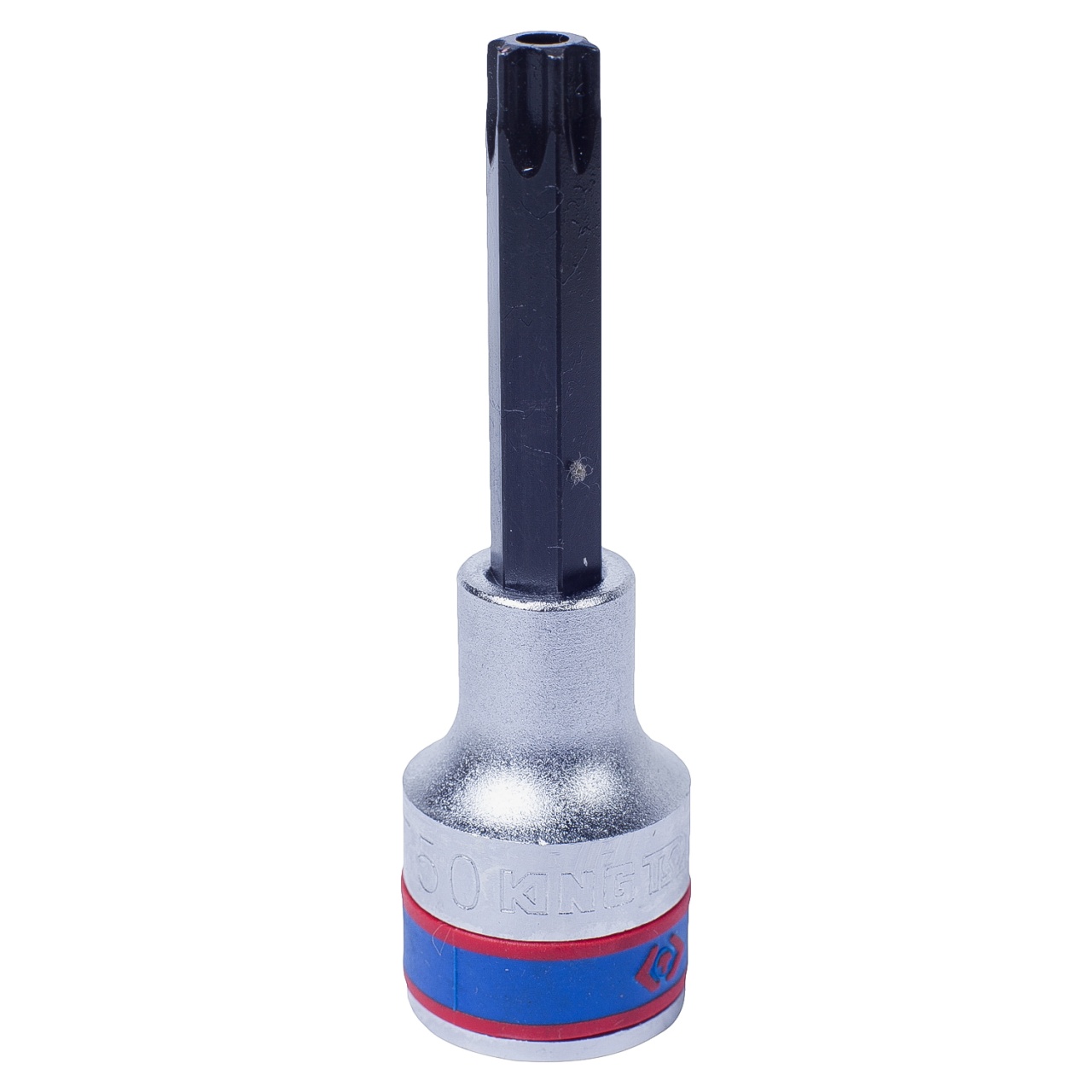 Насадка (бита) торцевая 1/2″, Torx, T50, L = 80 мм, с отверстием KING TONY 403750