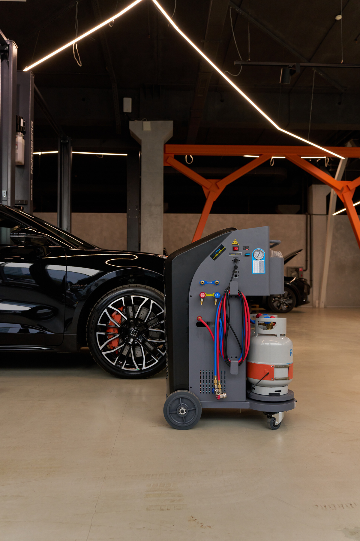 Установка автомат для заправки автомобильных кондиционеров (R134a+R1234yf) NORDBERG NF17 — изображение 28