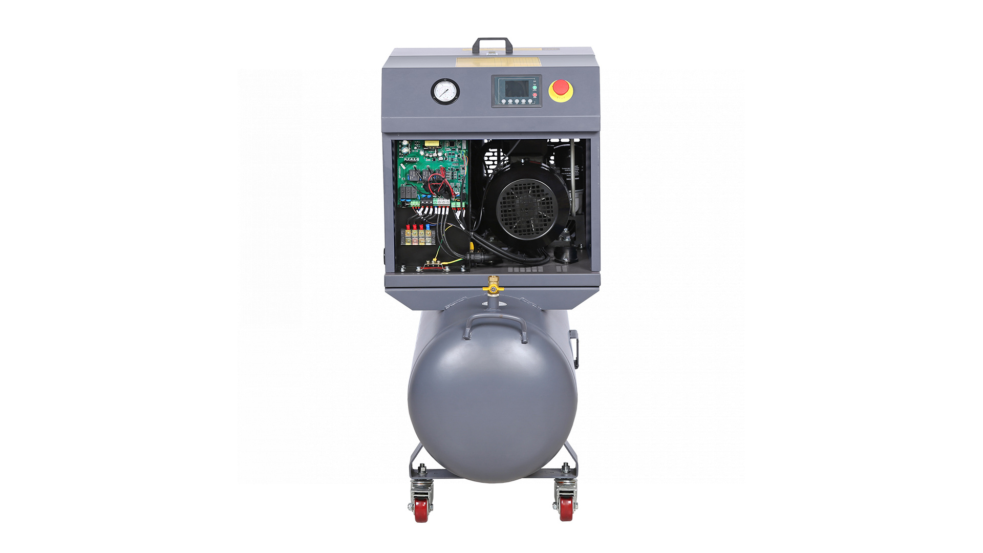 Компрессор винтовой, 4 кВт, 10 бар, 450 л/мин, ресивер 180 л, IP54 NORDBERG NCF5R — изображение 7