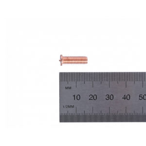Болт омедненный для сварки, M5х16, 100 шт. NORDBERG F016(M5)