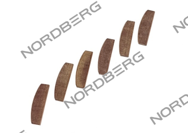 Лепесток ротора для NP16160 (комплект 6 шт) NORDBERG NP16160#14