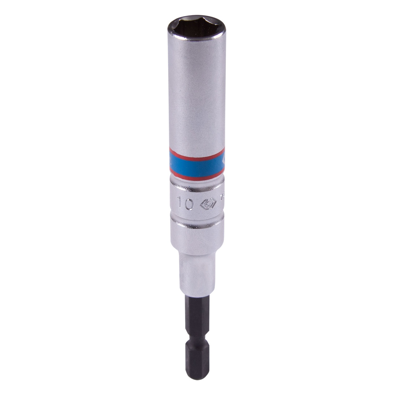 Головка для шуруповерта шестигранная 1/4", 10 мм, L = 110 мм KING TONY 76C1110M