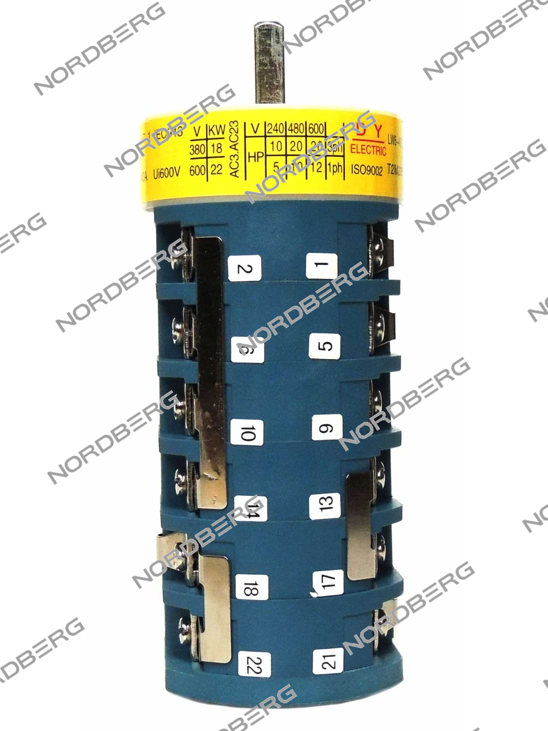 Переключатель пакетный (2-х скоростной) NORDBERG CT-D-7100007