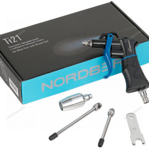 Пистолет продувочный с набором сменных сопел NORDBERG Ti21