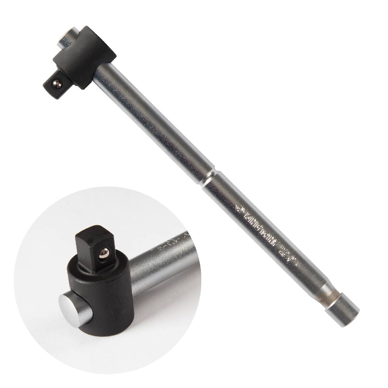 Вороток 1/2", 250 мм, скользящий KING TONY 4573-10R
