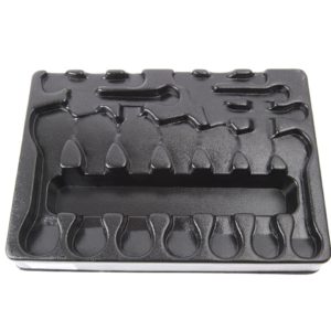 Ложемент для набора укороченных комбинированных ключей 9-1282MR, PVC KING TONY 84760520B