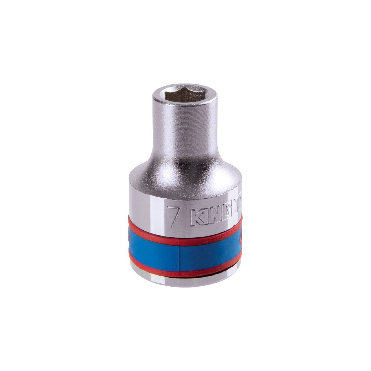 Головка торцевая стандартная шестигранная 1/2", 7 мм KING TONY 433507M