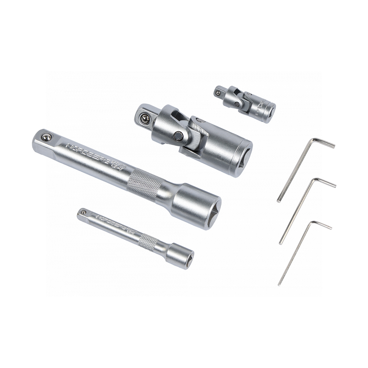 Набор инструментов, 100 предметов, 1/2", 1/4" NORDBERG 2496100C — изображение 26
