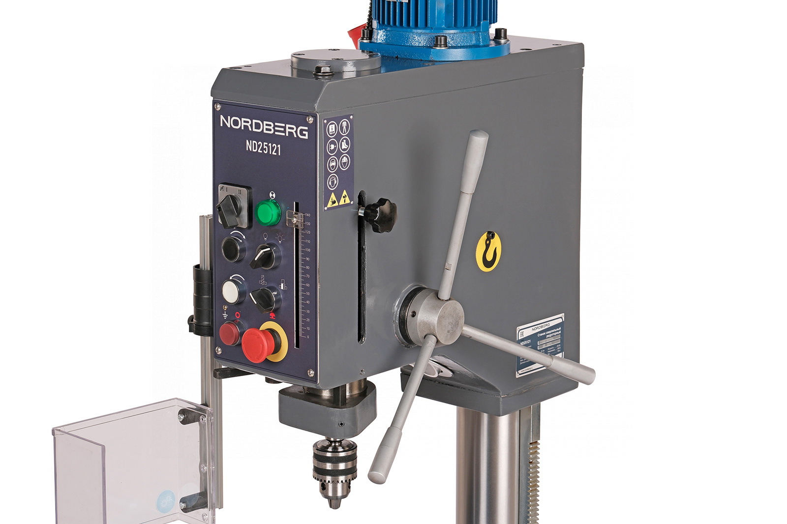 Сверлильный редукторный станок с тисками NORDBERG ND25121 — изображение 4
