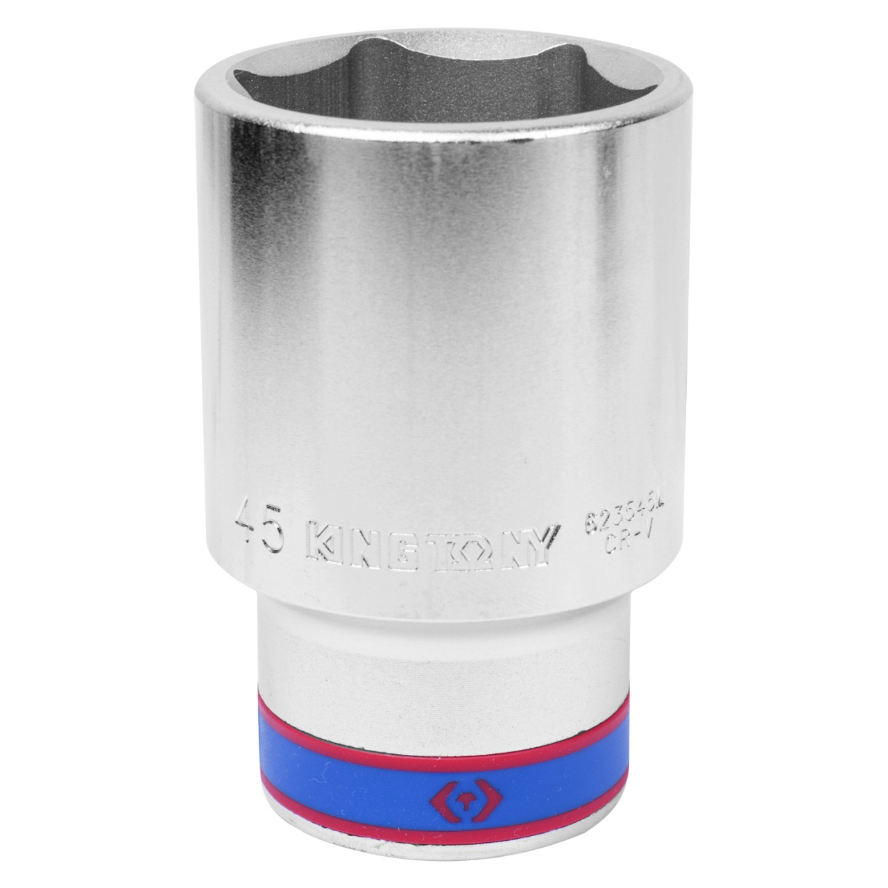 Головка торцевая глубокая шестигранная 3/4", 45 мм KING TONY 623545M