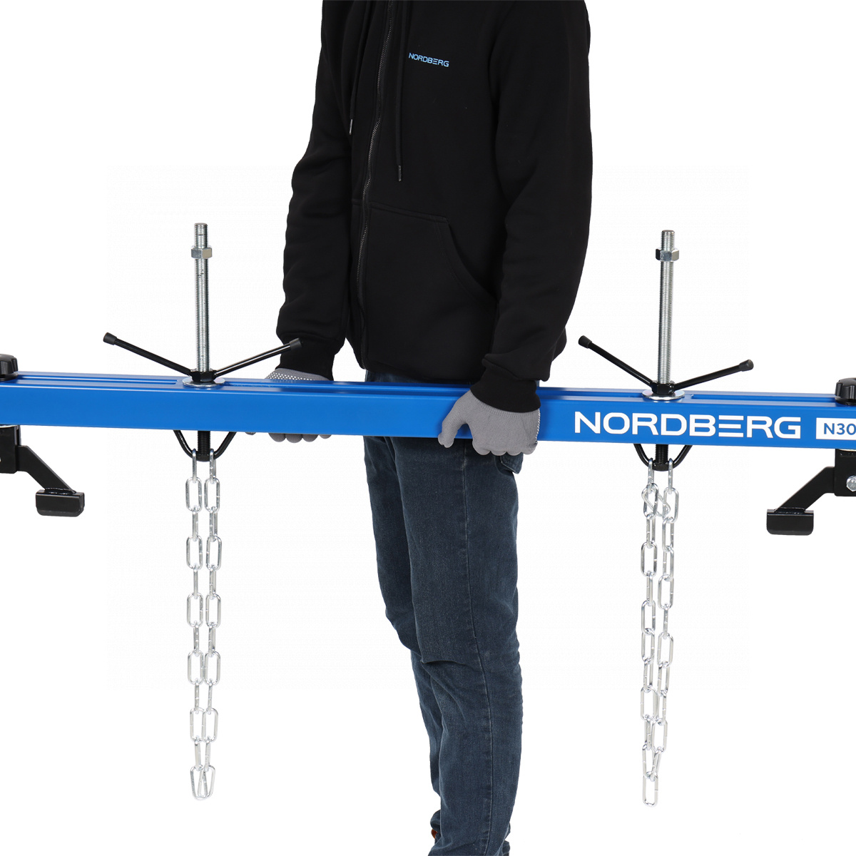 Стенд для вывешивания двигателей 500 кг, L=150 см NORDBERG N3005V — изображение 5