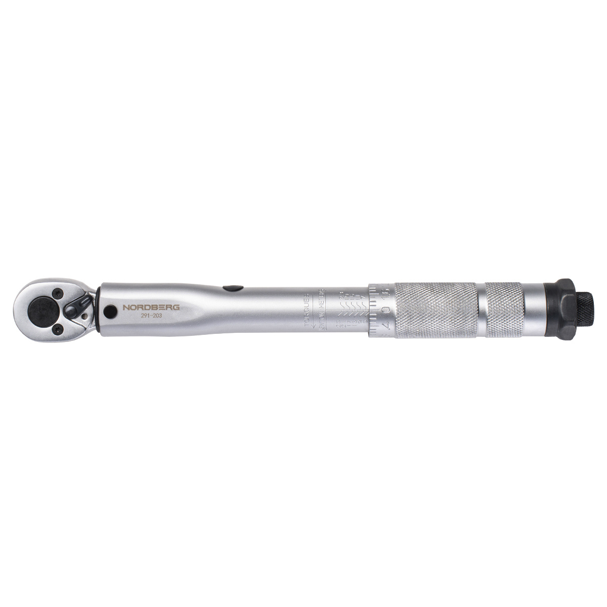 Ключ динамометрический 1/4", 5-25 Нм, в кейсе NORDBERG 291-203 — изображение 3
