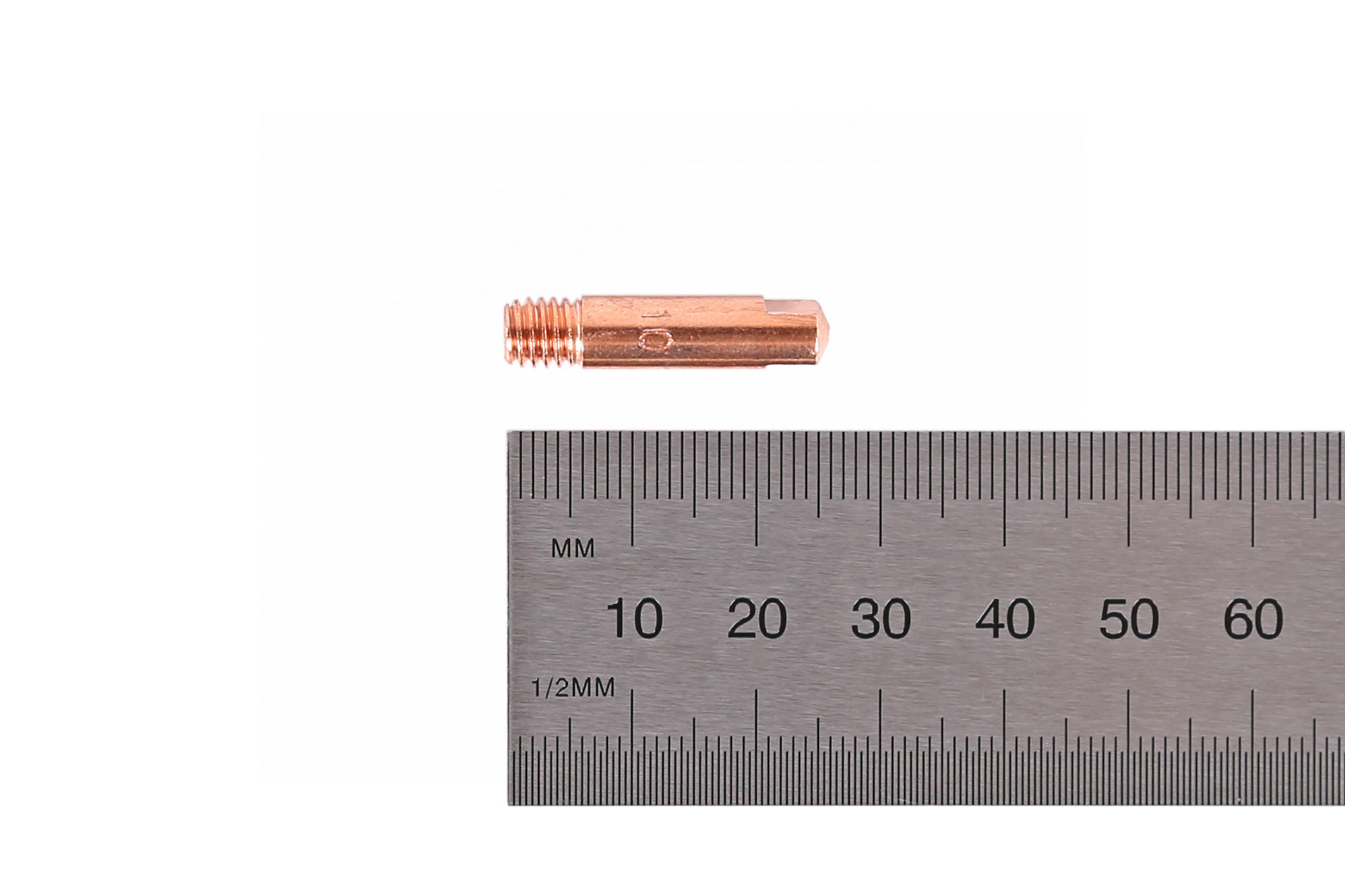 Сварочный наконечник для горелки MIG/MAG E-CU, M6x25, 1 мм, 5 шт. NORDBERG WMI-N10 — изображение 4