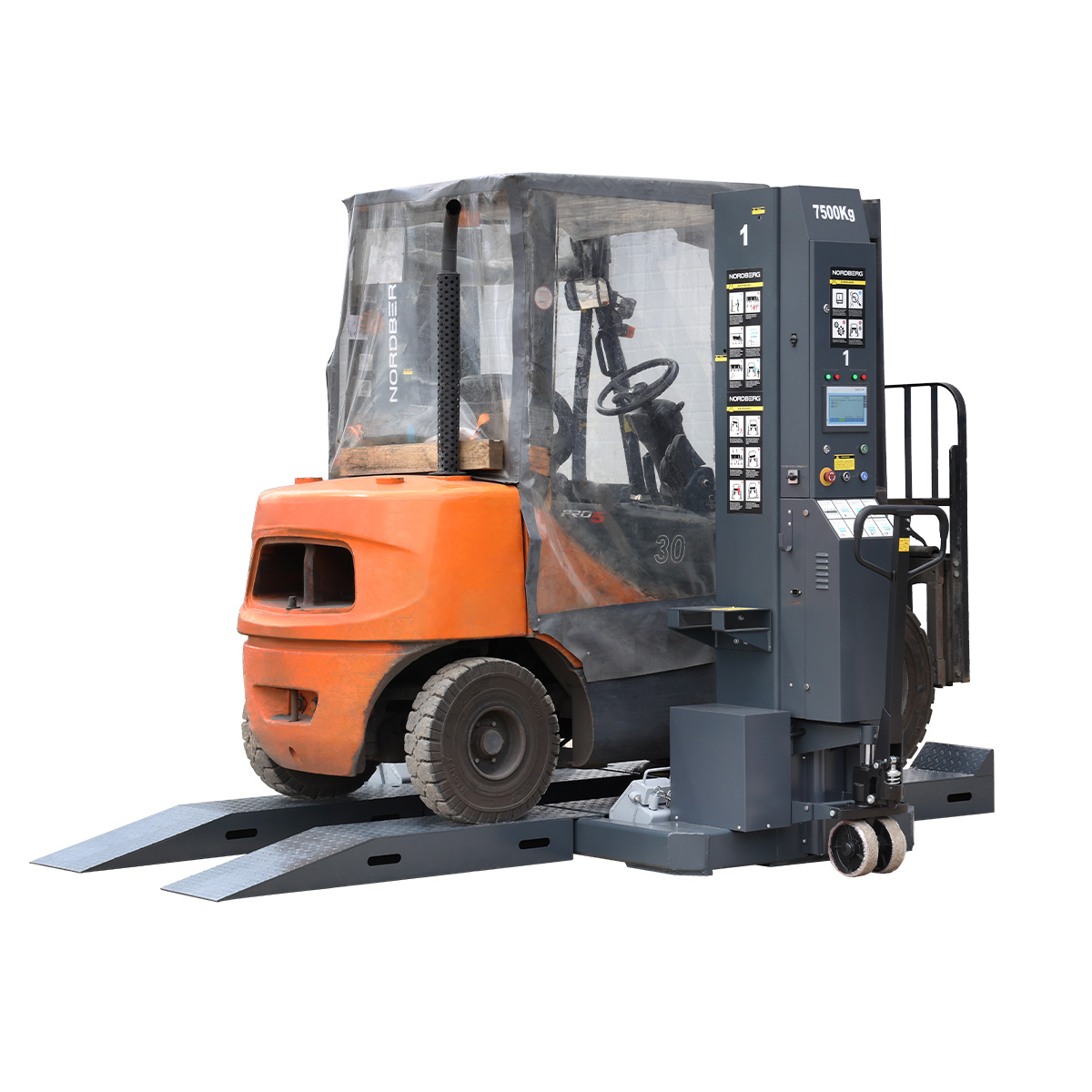 Подкатной подъёмник аккумуляторный, электрогидравлический (комплект 2 шт) NORDBERG N975_2(G) — изображение 13