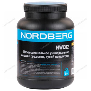 Профессиональное универсальное моющее средство, сухой концентрат, 2 кг NORDBERG NWC02